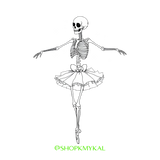 SKULLRINA sticker